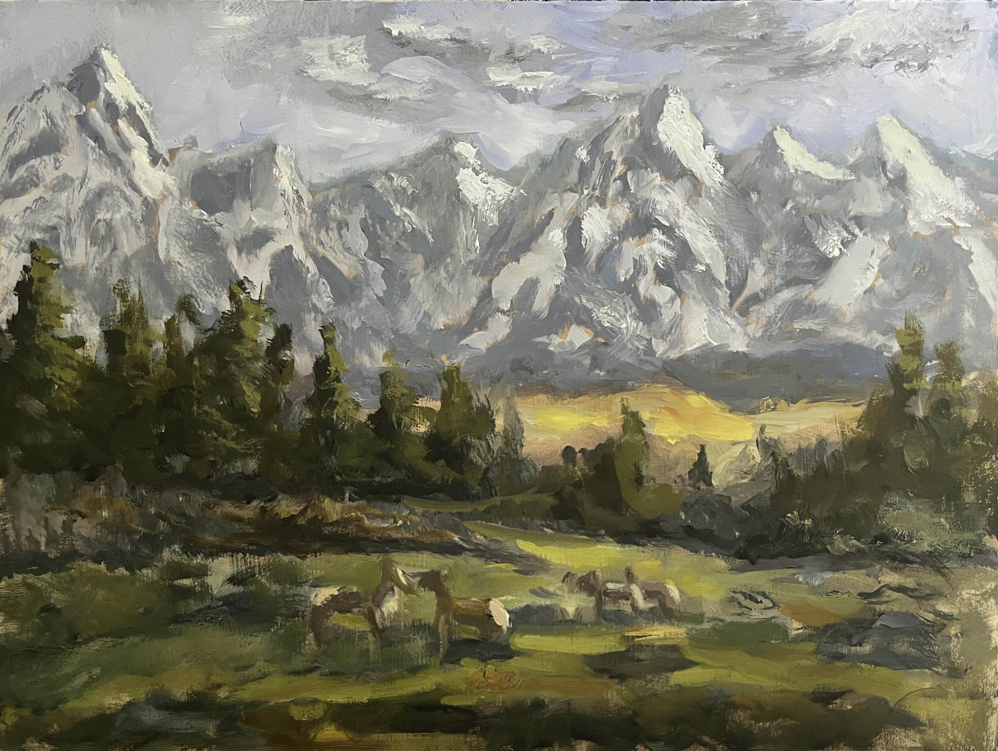 Three Spires - Original