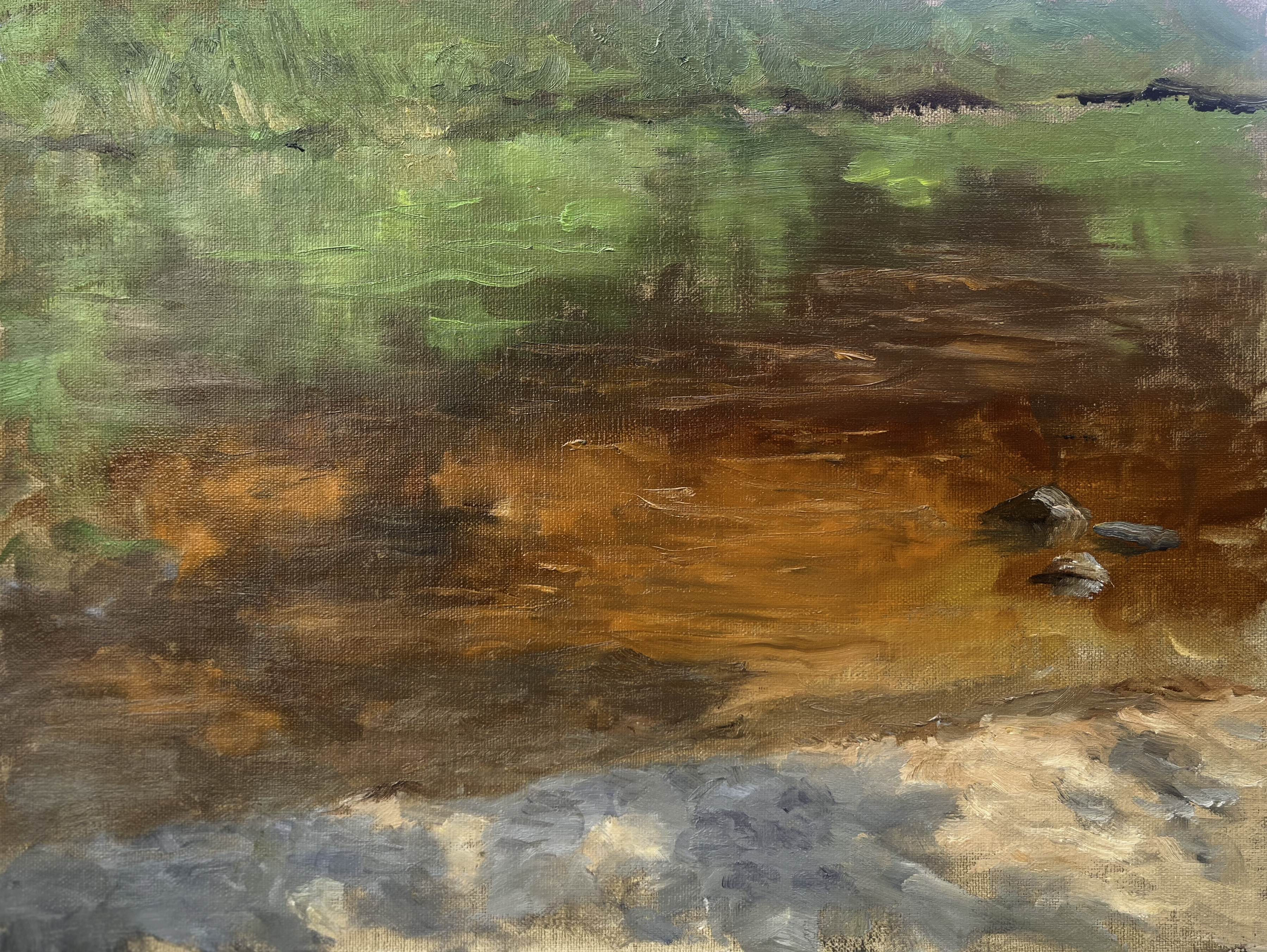 Whispers in Rust and Green - Original